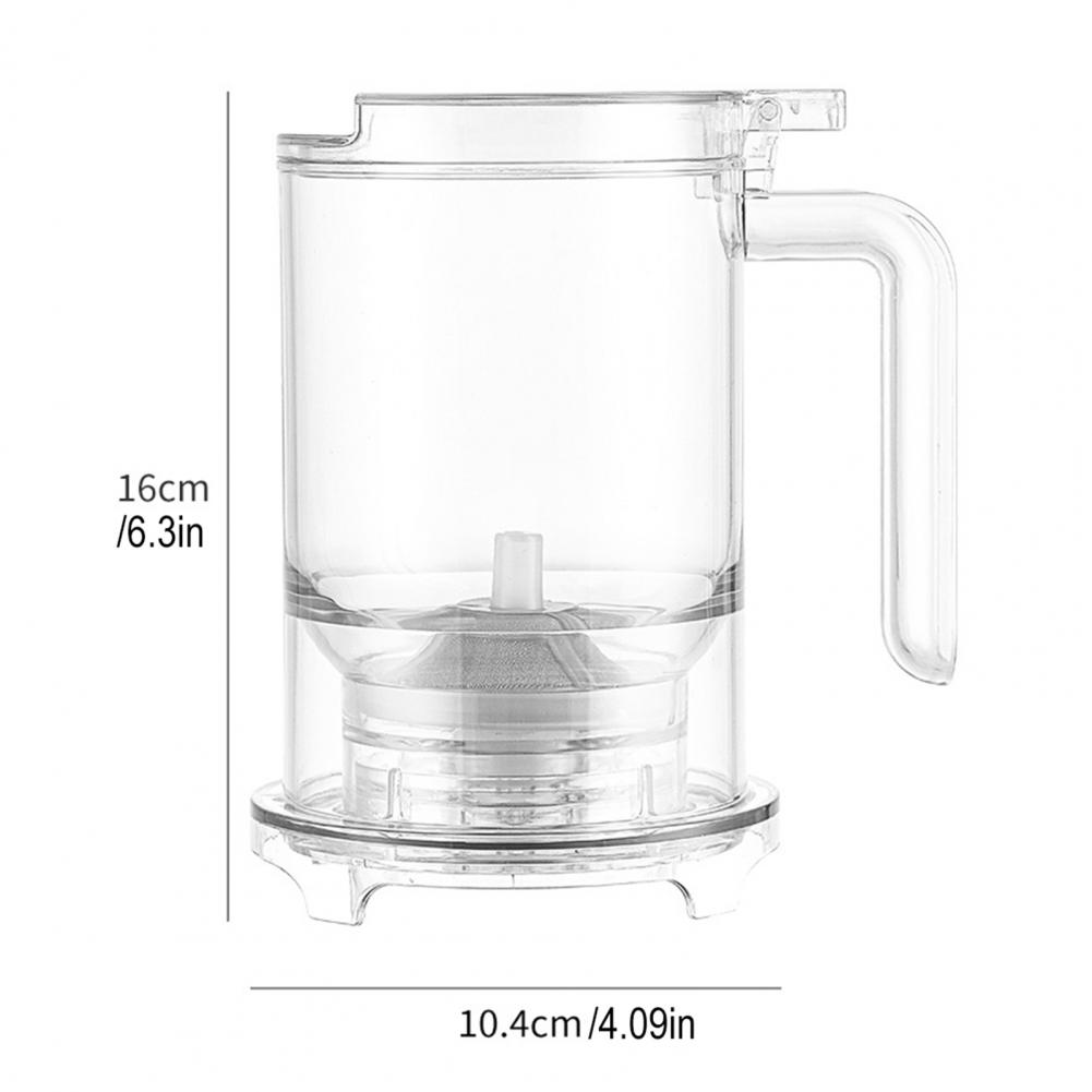 Loose Leaf Tea Infuser - แก้วชงชาพร้อมฝาปิด กรองชาแบบถอดได้ สำหรับชงชาไม่ขม ความจุขนาดใหญ่ ป้องกันการรั่วซึม สำหรับชาใบหลวม