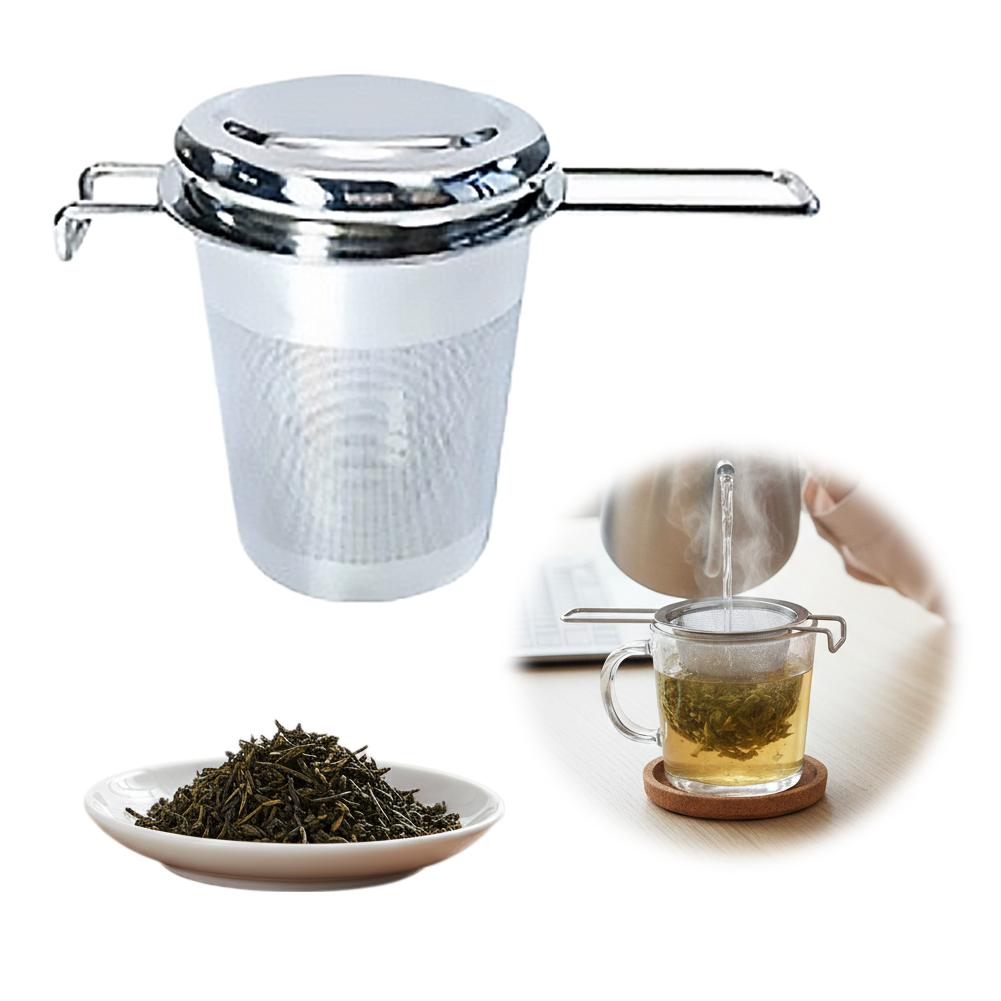 1/2 ชิ้น ที่กรองชาแบบใบหลวม สแ - Loose Leaf Tea Infuser บทวิจารณ์และราคา