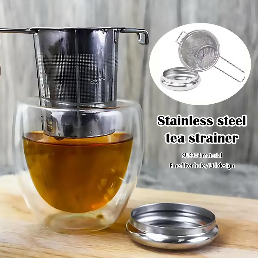 1/2 ชิ้น ที่กรองชาแบบใบหลวม สแ - Loose Leaf Tea Infuser บทวิจารณ์และราคา