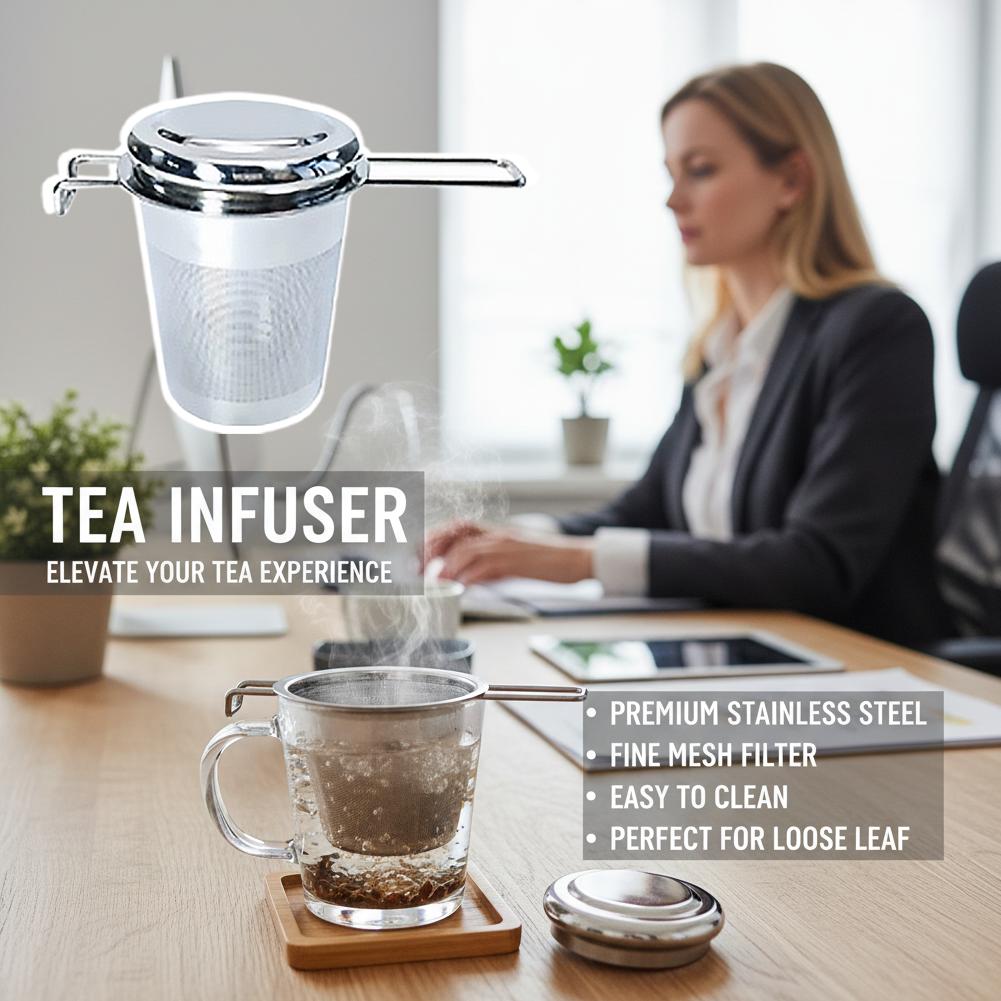 1/2 ชิ้น ที่กรองชาแบบใบหลวม สแ - Loose Leaf Tea Infuser บทวิจารณ์และราคา