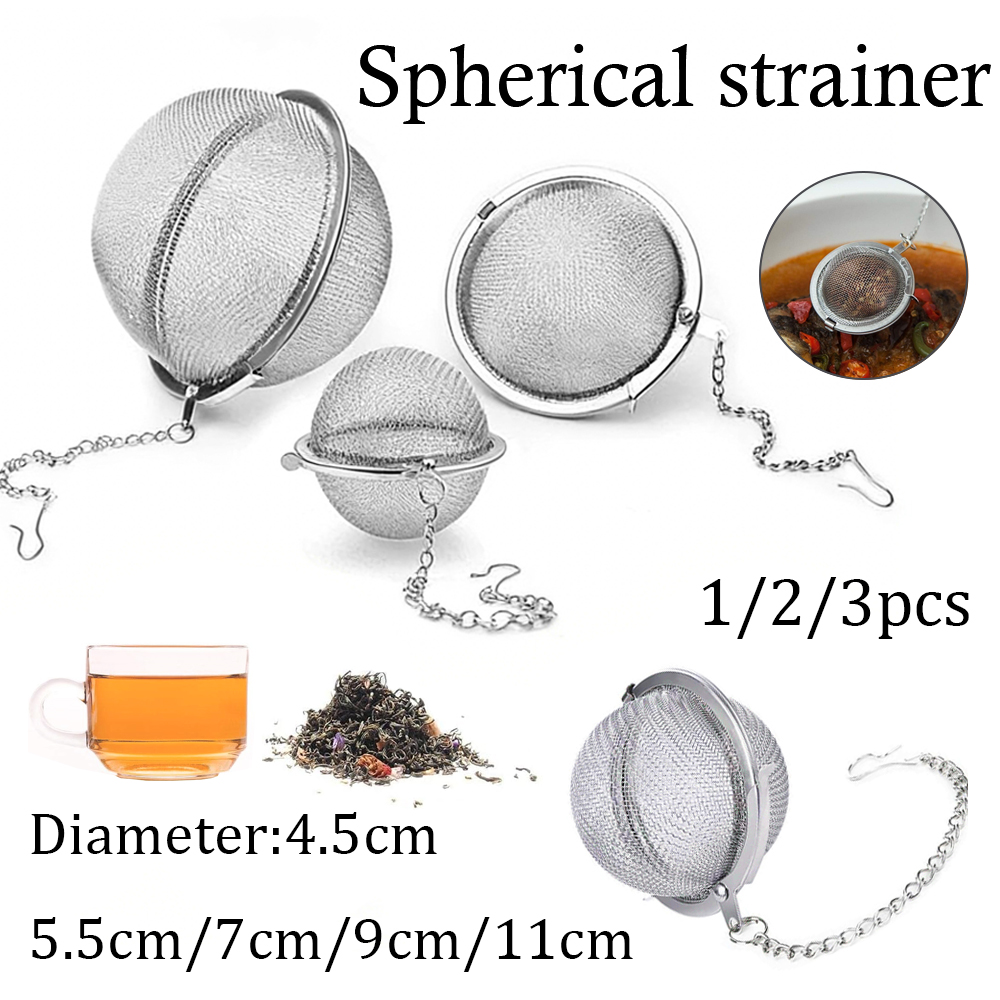 ที่กรองชา 1-5 ชิ้น ทำจากสแตนเล - Loose Leaf Tea Infuser บทวิจารณ์และราคา