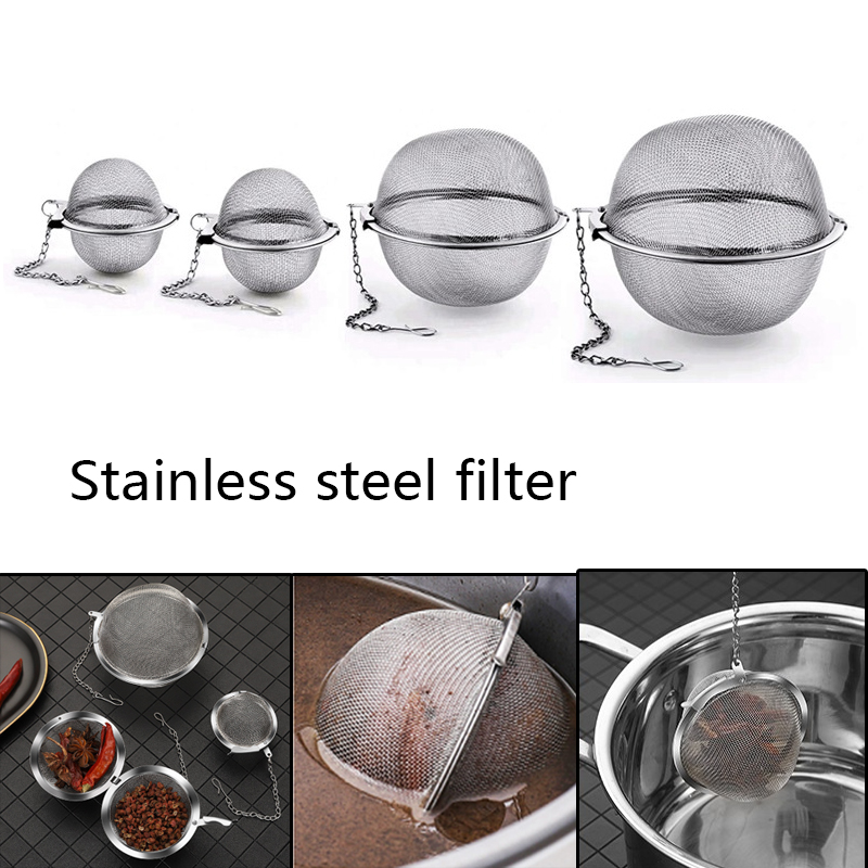 ที่กรองชา 1-5 ชิ้น ทำจากสแตนเล - Loose Leaf Tea Infuser บทวิจารณ์และราคา