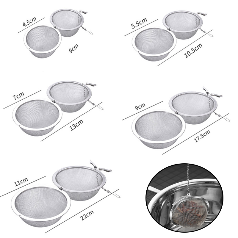ที่กรองชา 1-5 ชิ้น ทำจากสแตนเล - Loose Leaf Tea Infuser บทวิจารณ์และราคา