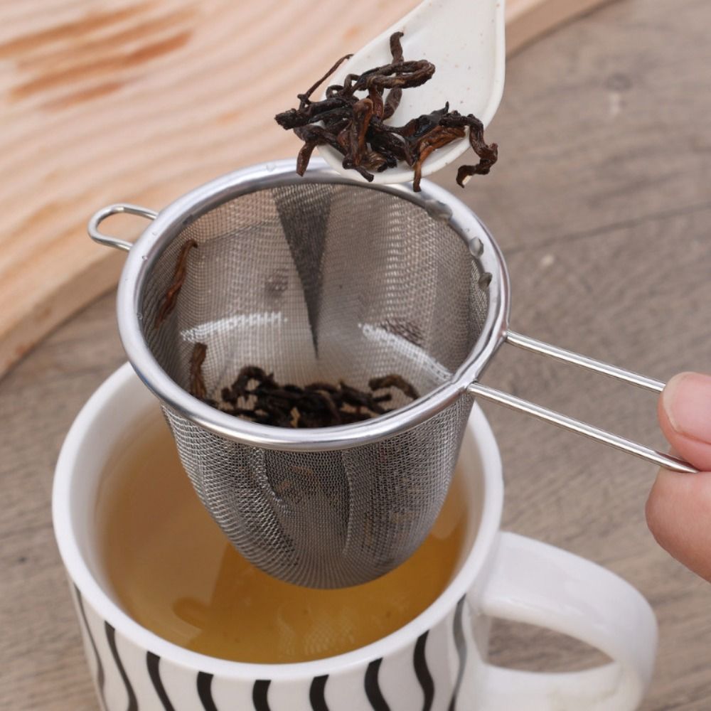 ที่กรองชาสแตนเลสแบบตาข่ายละเอี - Loose Leaf Tea Infuser บทวิจารณ์และราคา