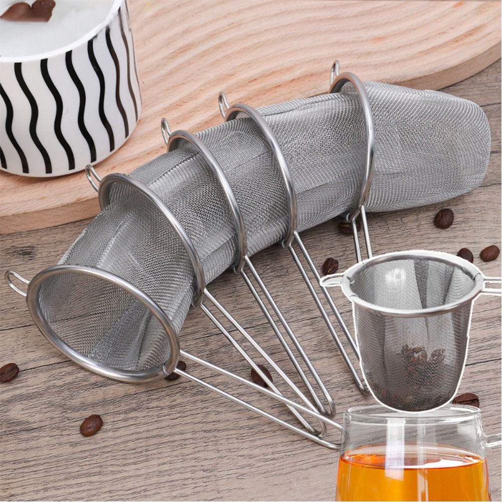 ที่กรองชาสแตนเลสแบบตาข่ายละเอี - Loose Leaf Tea Infuser บทวิจารณ์และราคา