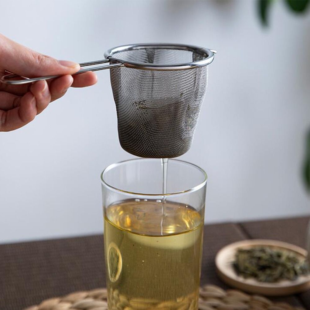 ที่กรองชาสแตนเลสแบบตาข่ายละเอี - Loose Leaf Tea Infuser บทวิจารณ์และราคา