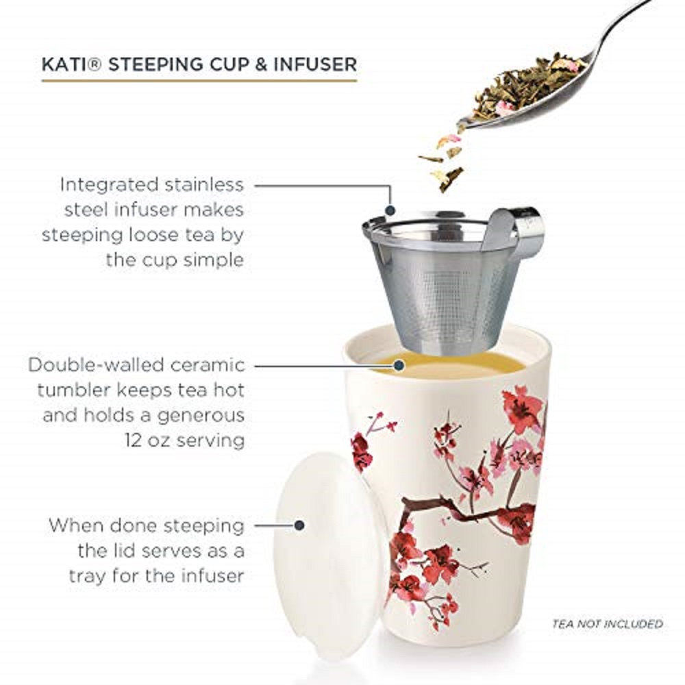 แก้วกาติเซรามิกสองชั้น พร้อมตะ - Loose Leaf Tea Infuser บทวิจารณ์และราคา