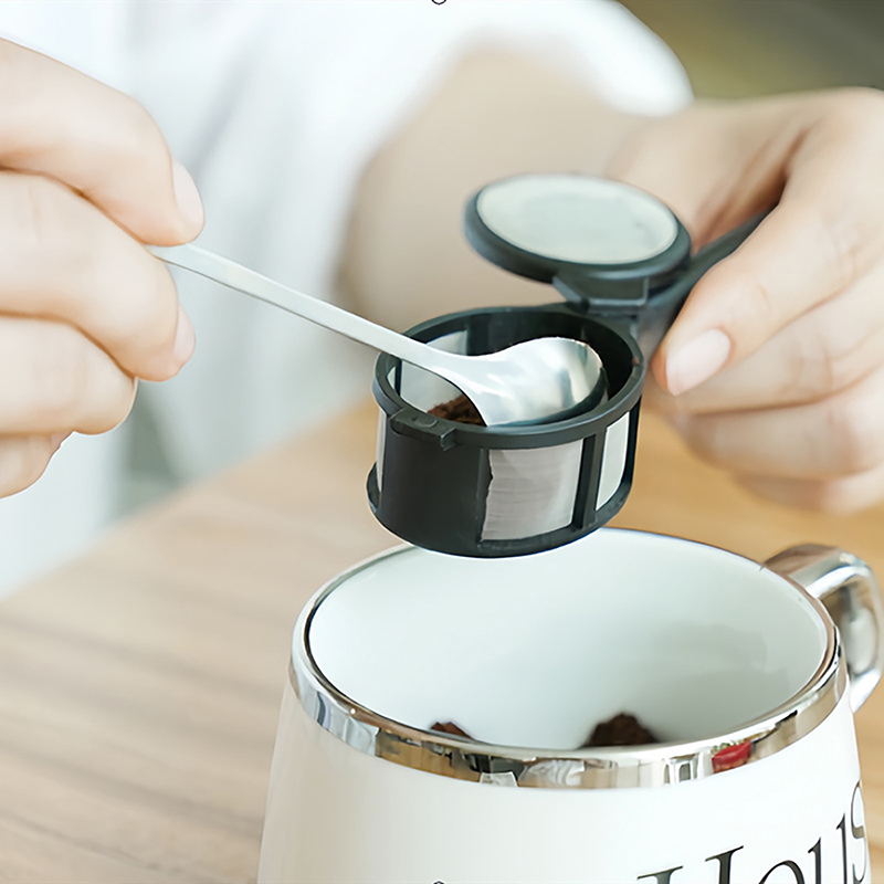 ช้อนกรองผงกาแฟแบบแคปซูล 1 ชิ้น - Loose Leaf Tea Infuser บทวิจารณ์และราคา