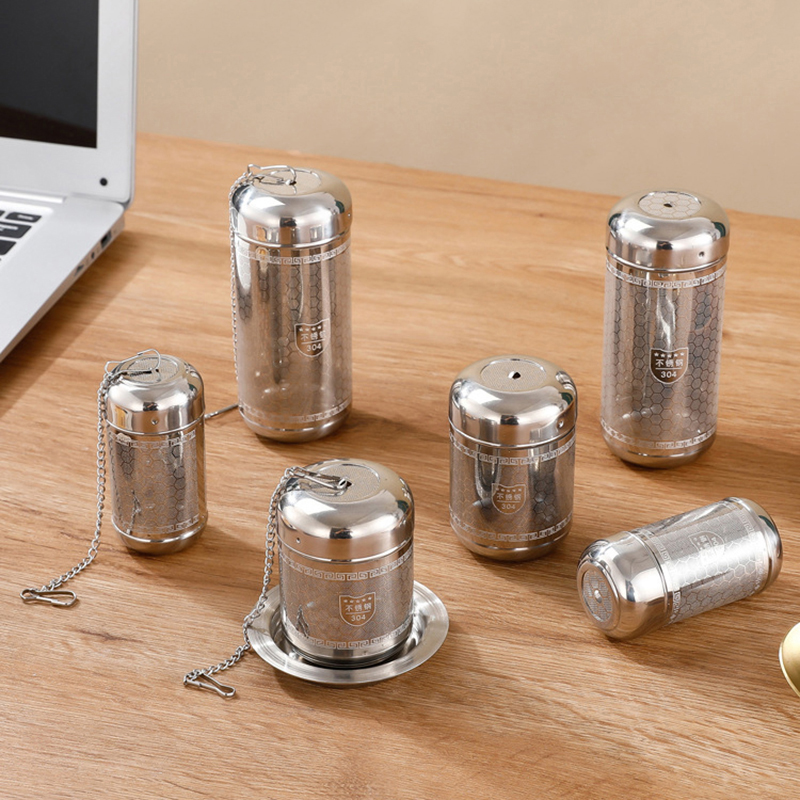 ที่ชงชาสแตนเลสสตีลที่กรองใบชาเ - Loose Leaf Tea Infuser บทวิจารณ์และราคา