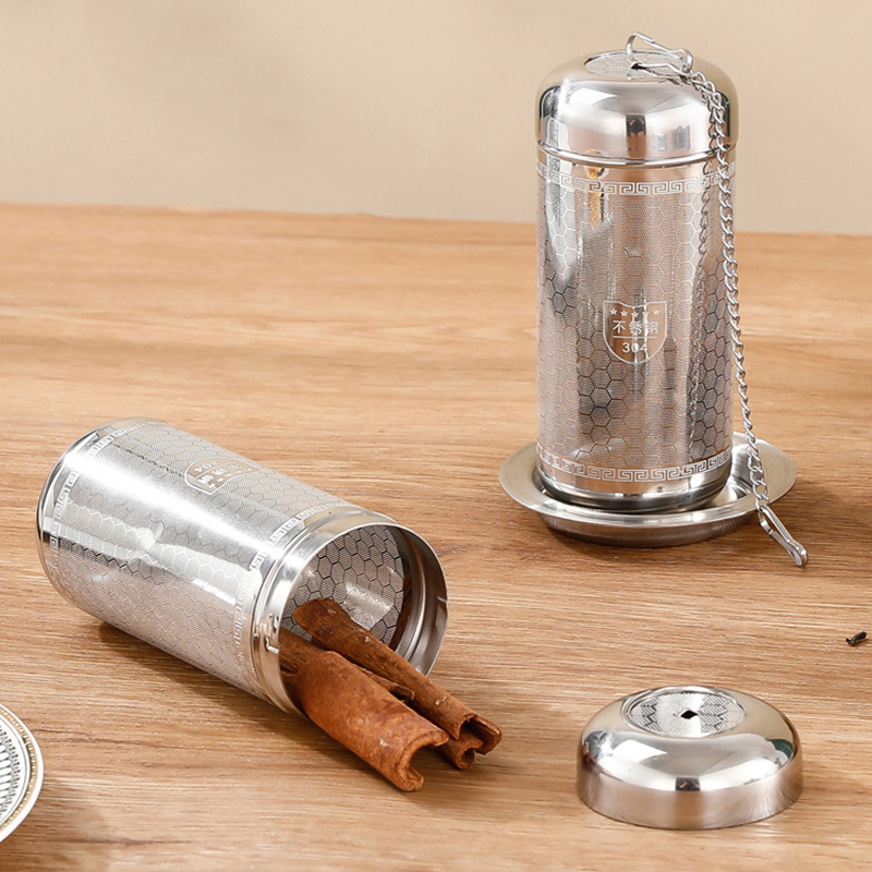ที่ชงชาสแตนเลสสตีลที่กรองใบชาเ - Loose Leaf Tea Infuser บทวิจารณ์และราคา