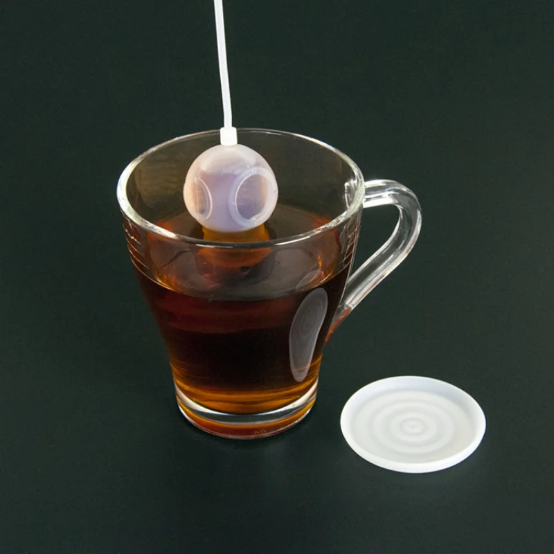 ที่กรองน้ำรั่วซิลิโคนเกรดอาหาร - Loose Leaf Tea Infuser บทวิจารณ์และราคา